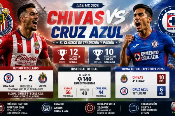 chivas vs cruz azul