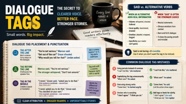 dialogue tags