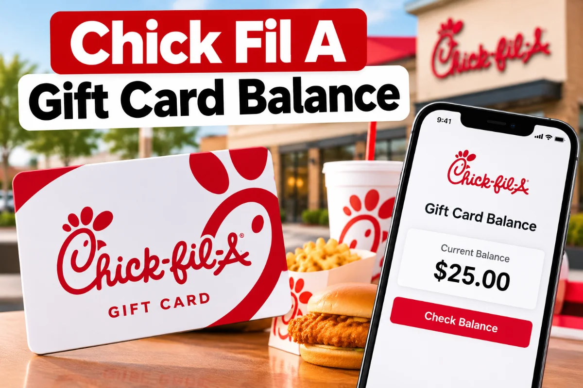 Chick Fil A Gift Card Balance